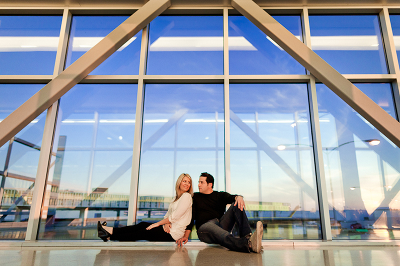 dallas love field engagement photos