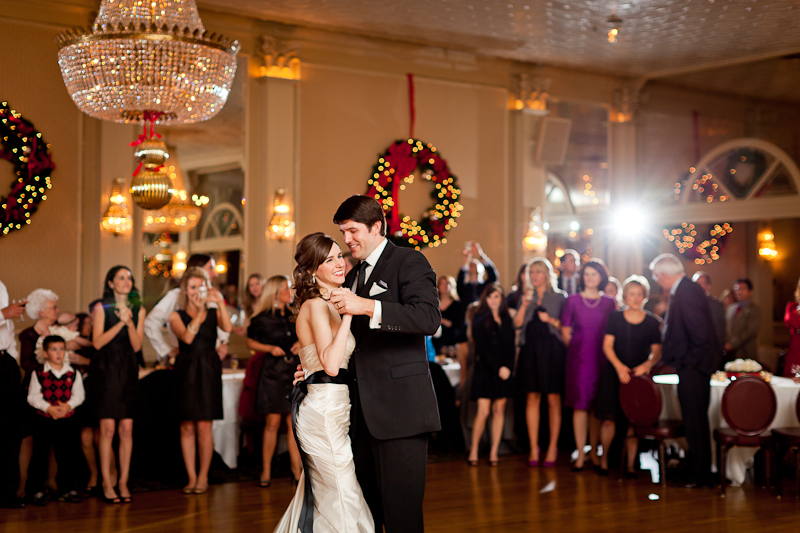 Austin Club wedding reception