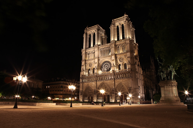 Notre Dame in Paris France
