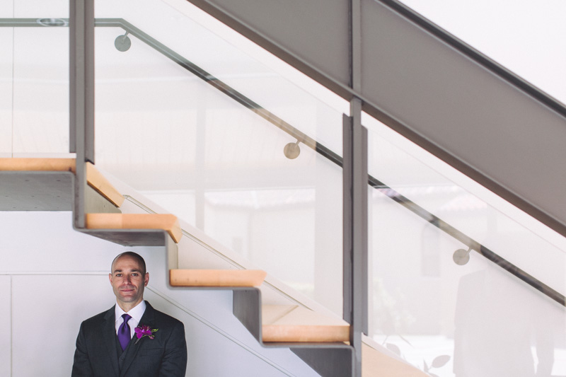 Groom before wedding in Dallas