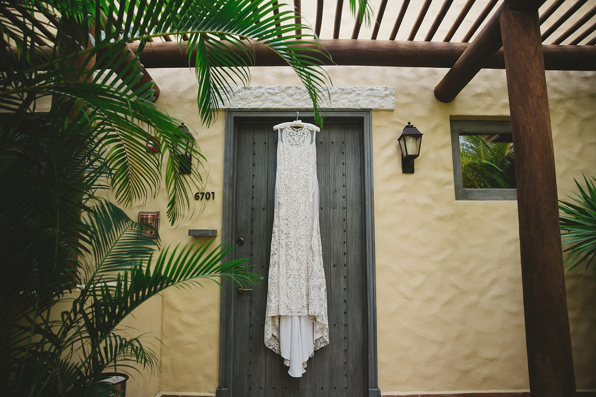 wedding dress at st regis punta mita