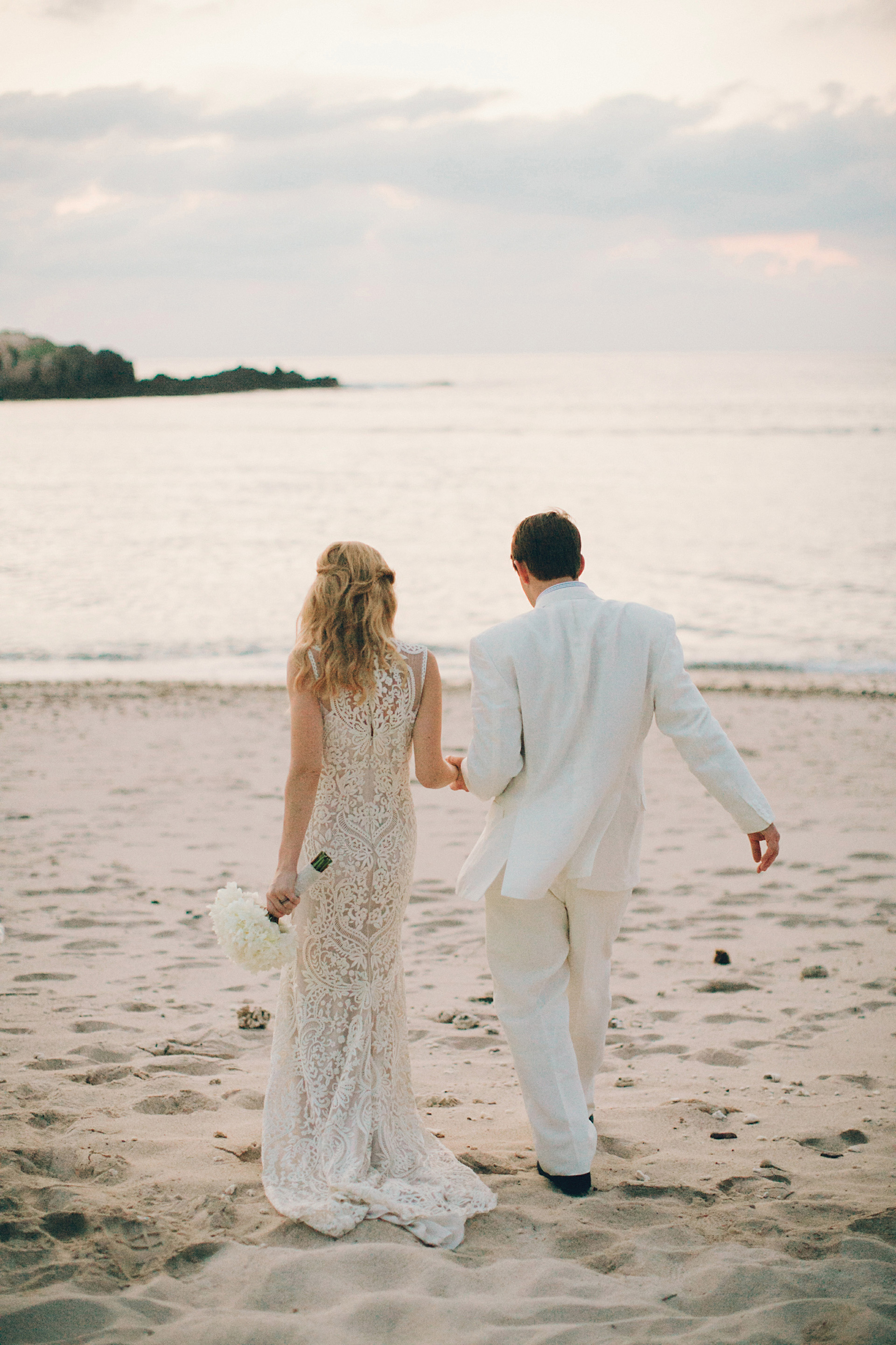 punta mita beach wedding portraits