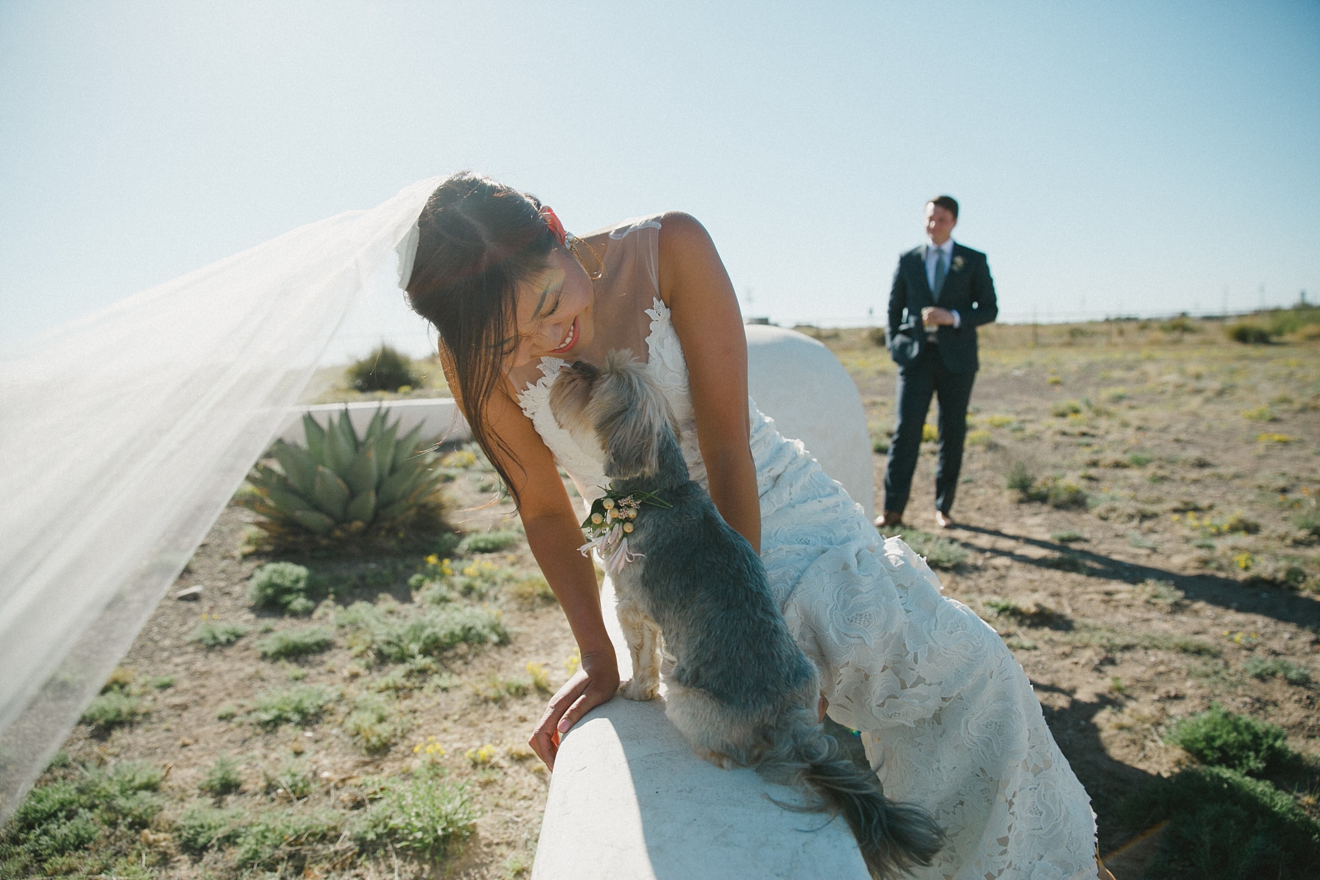 Marfa Elopement at Chapel and El Cosmico. Sam and My