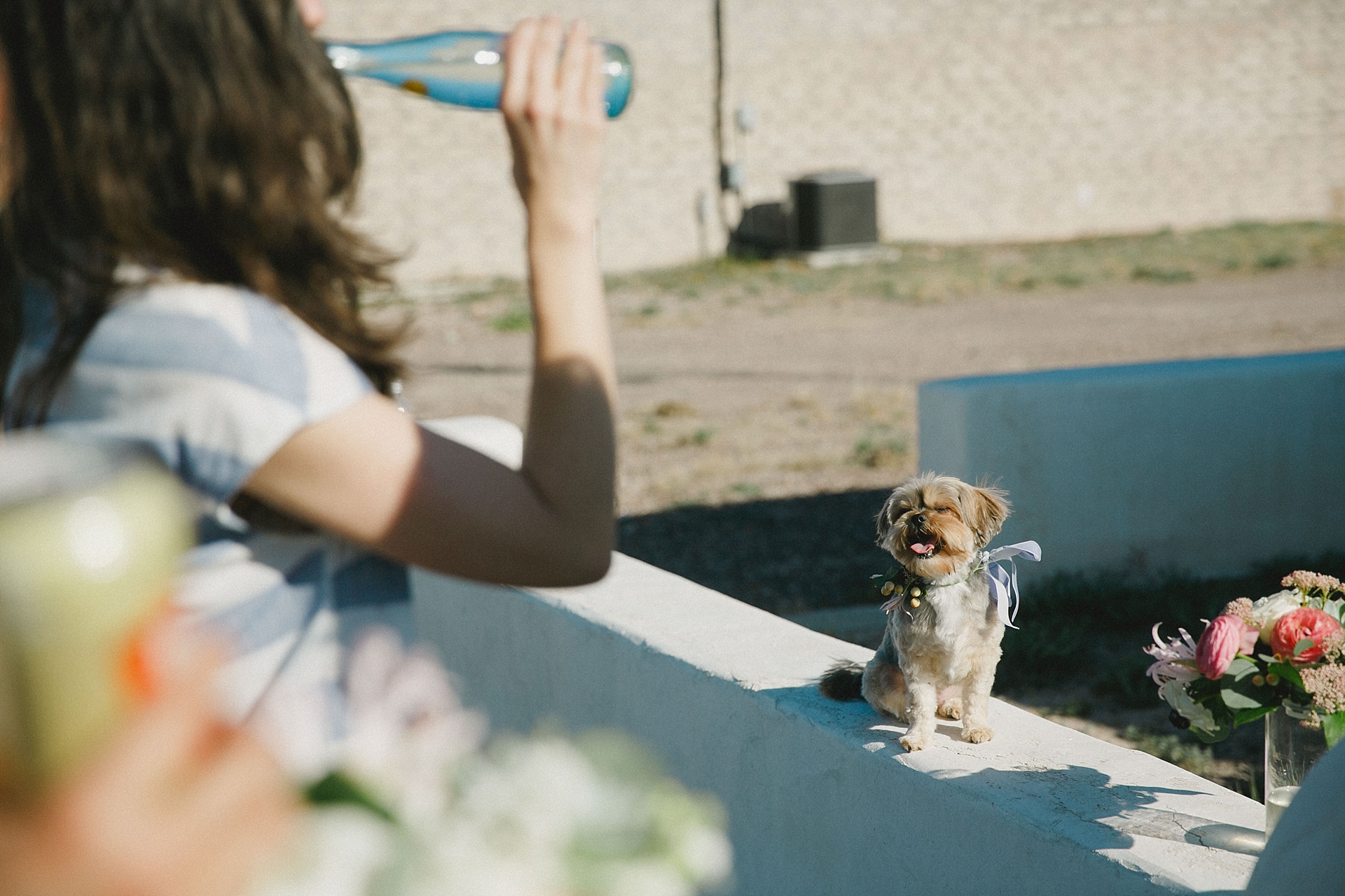 Marfa Elopement at Chapel and El Cosmico. Sam and My