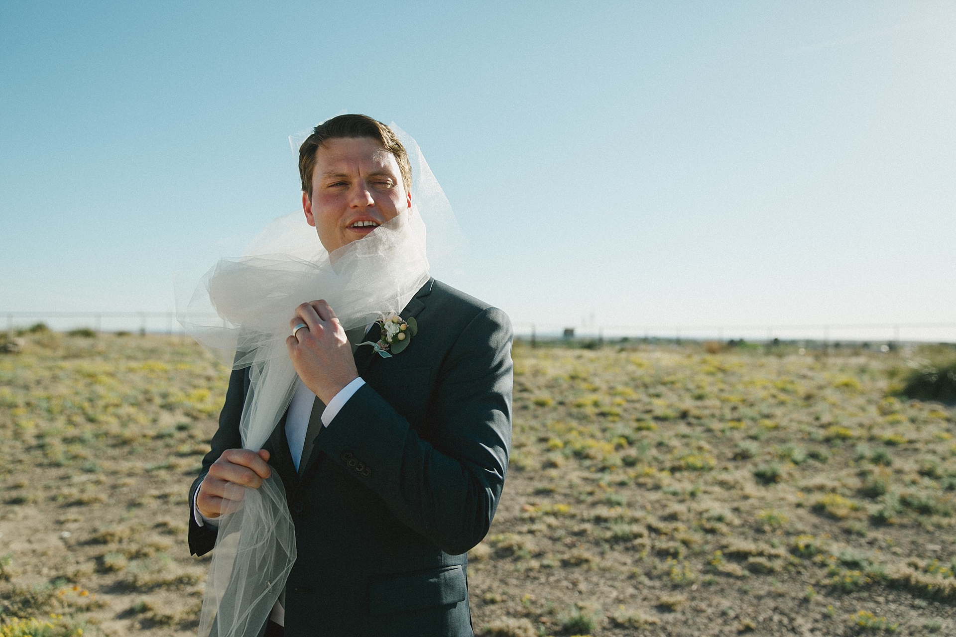 Marfa Elopement at Chapel and El Cosmico. Sam and My