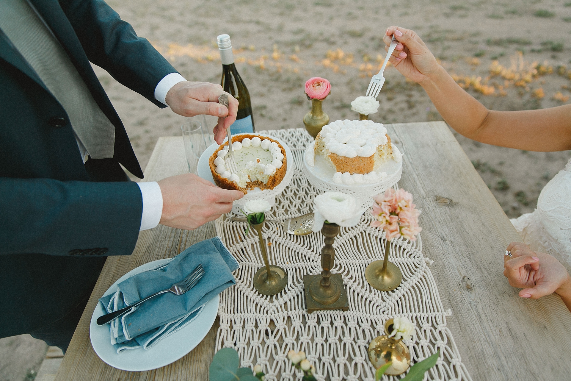 Marfa Elopement at Chapel and El Cosmico. Sam and My