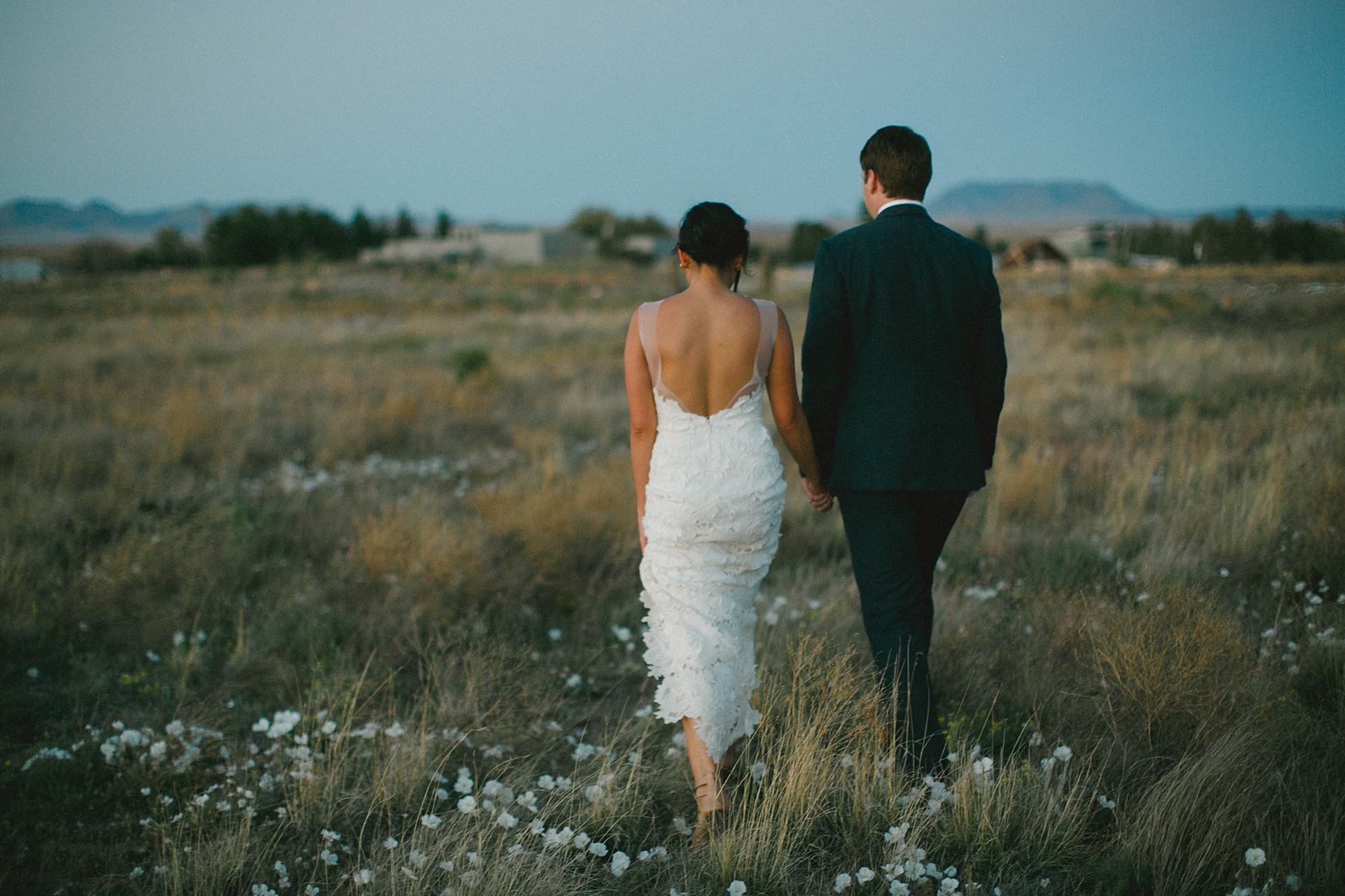 Marfa Elopement at Chapel and El Cosmico. Sam and My