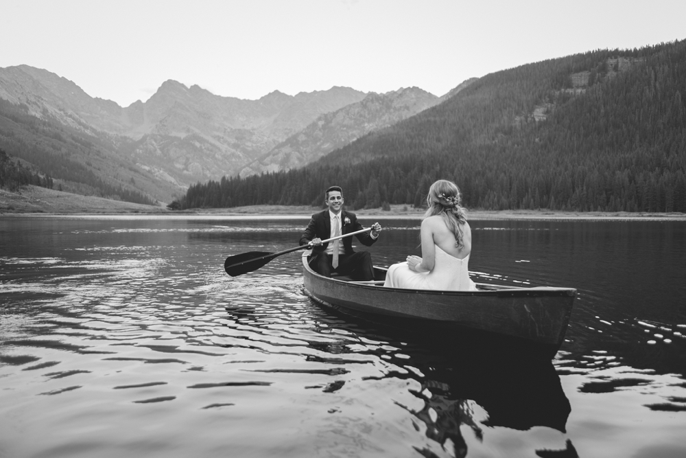 piney lake wedding vail colorado