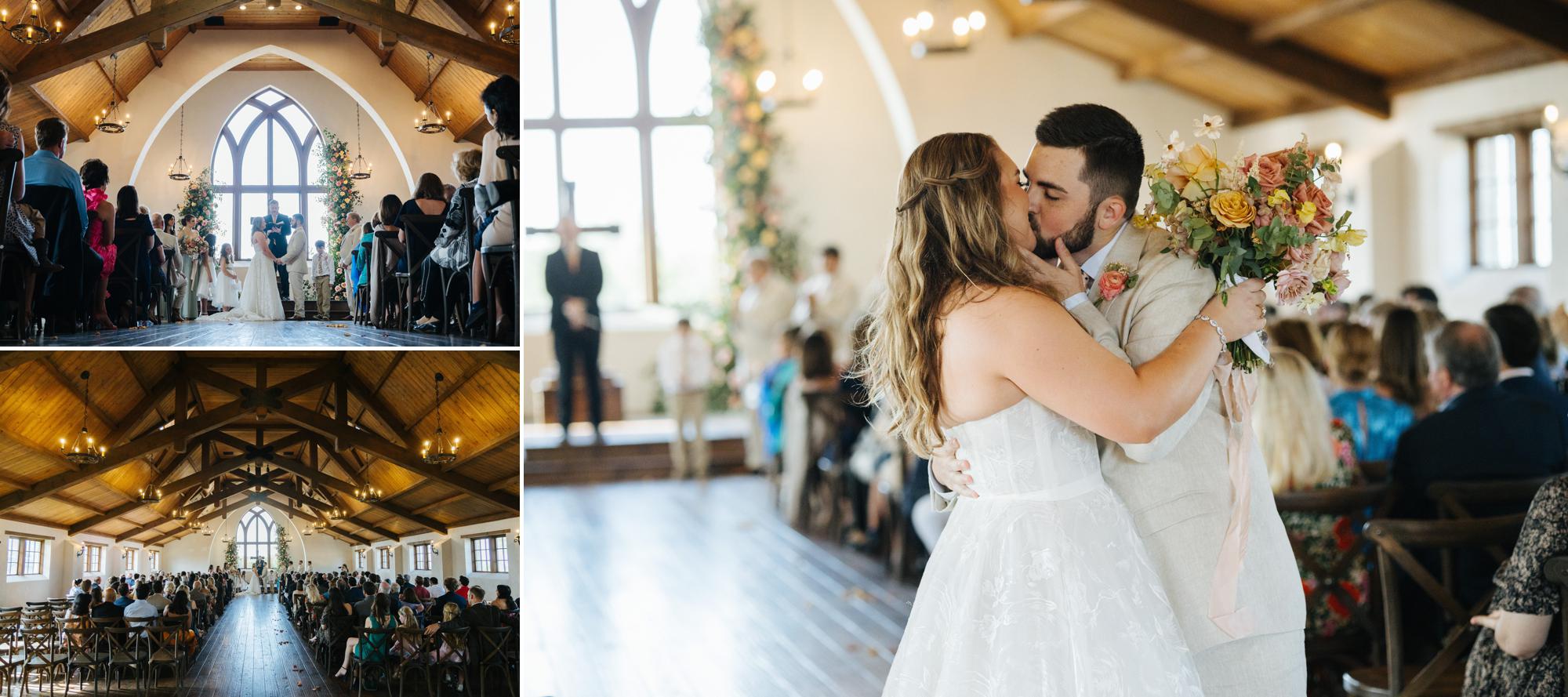 hidden river ranch wedding ceremony