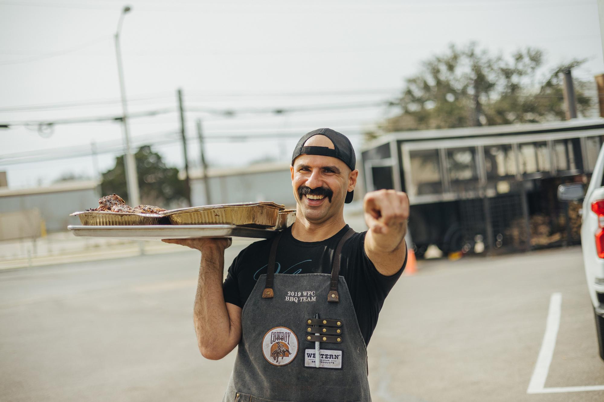 KG BBQ owner Kareem El-Ghayesh 