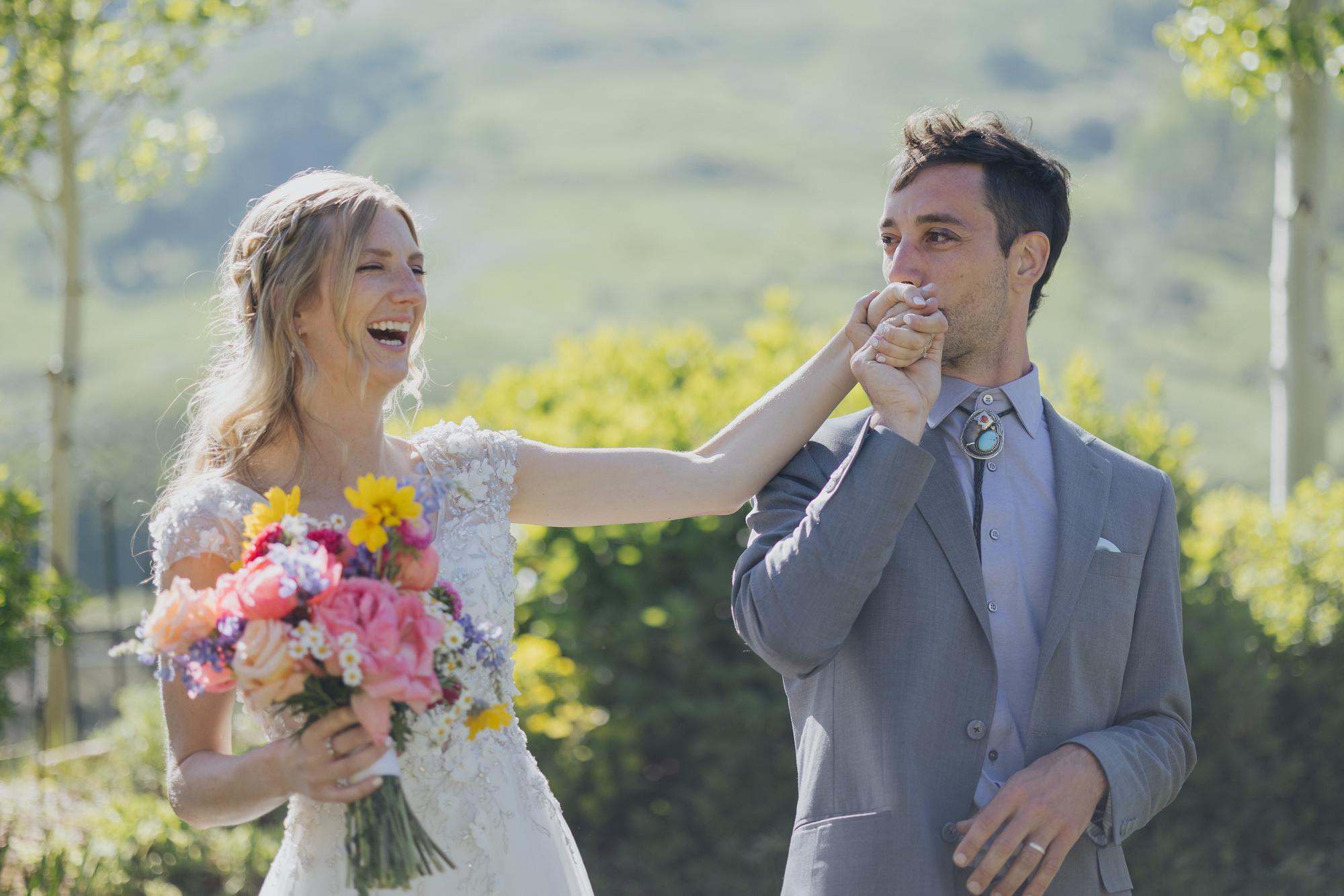 wedding portraits crested butte