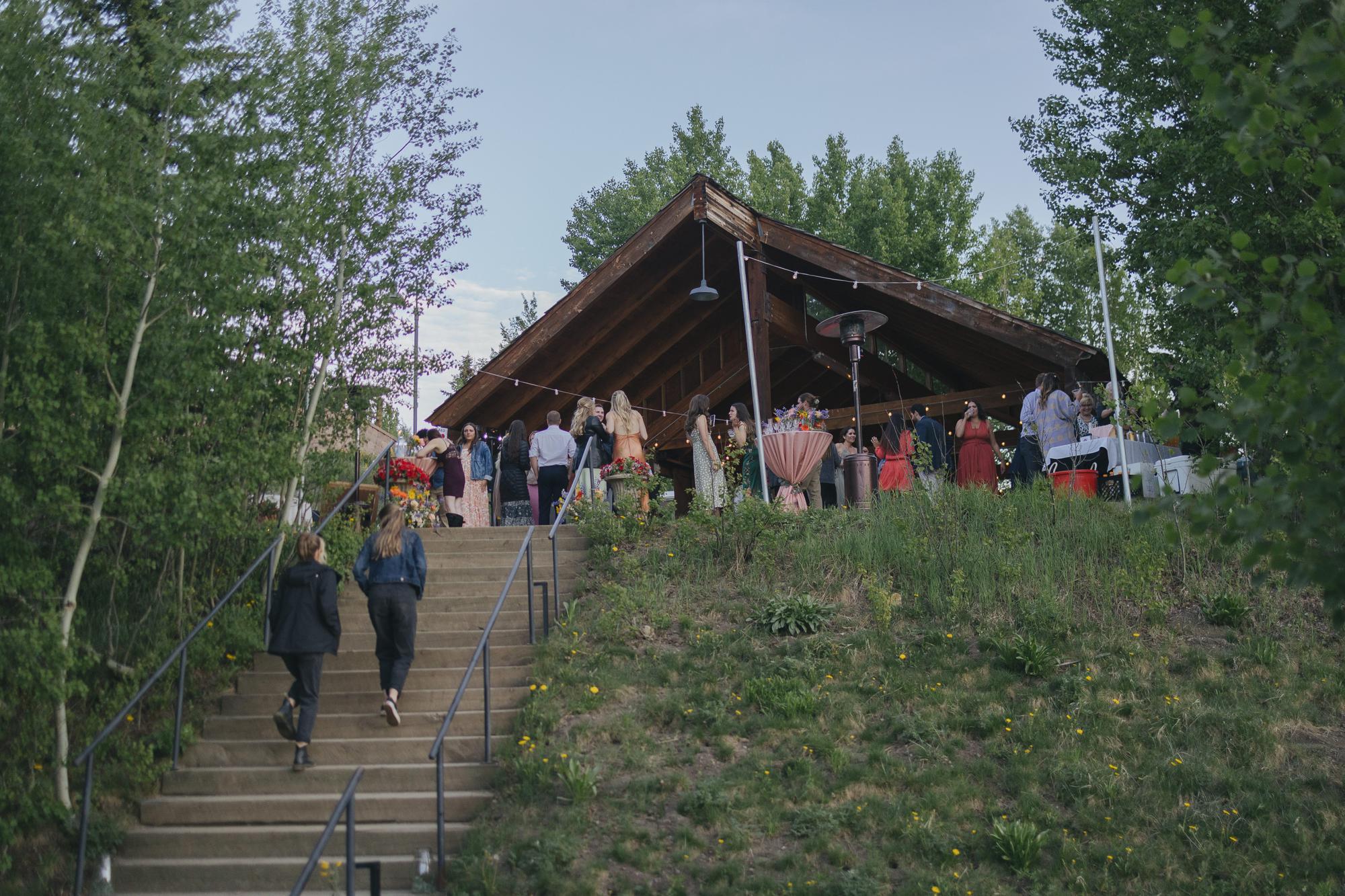 wedding garden crested butte