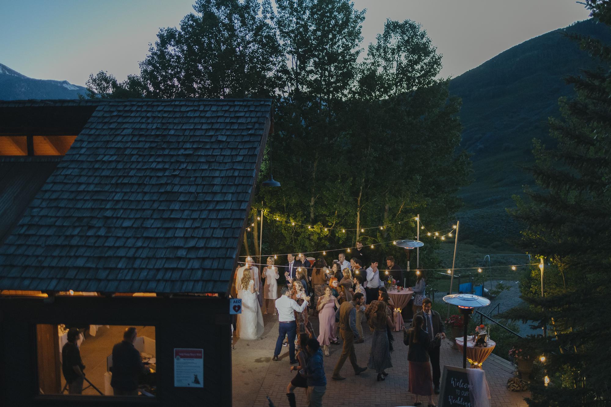 wedding garden crested butte